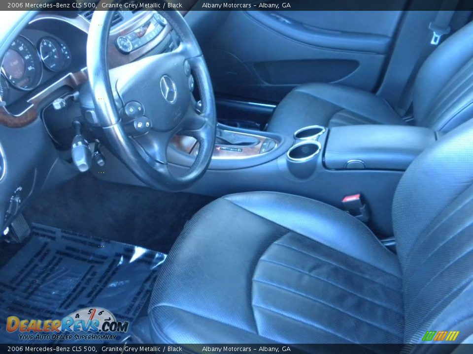 2006 Mercedes-Benz CLS 500 Granite Grey Metallic / Black Photo #7