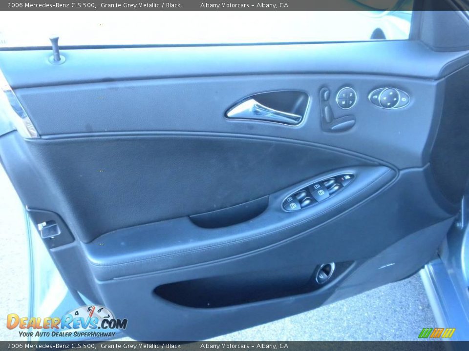 2006 Mercedes-Benz CLS 500 Granite Grey Metallic / Black Photo #8