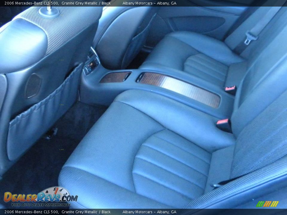 2006 Mercedes-Benz CLS 500 Granite Grey Metallic / Black Photo #13