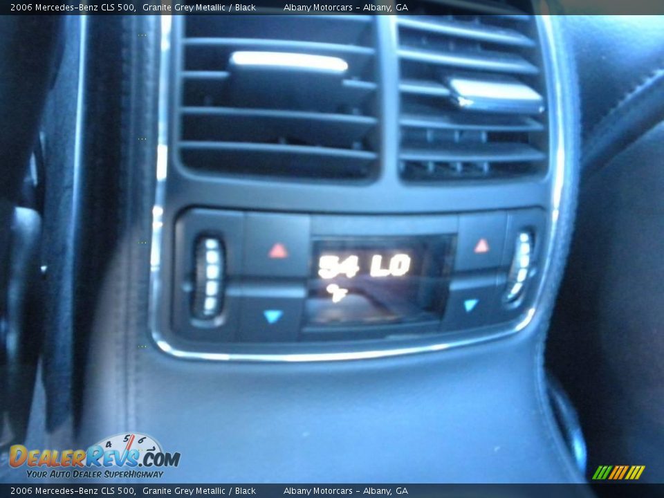 2006 Mercedes-Benz CLS 500 Granite Grey Metallic / Black Photo #14