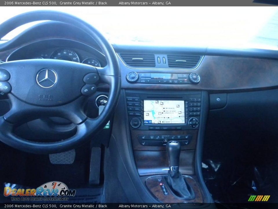 2006 Mercedes-Benz CLS 500 Granite Grey Metallic / Black Photo #15