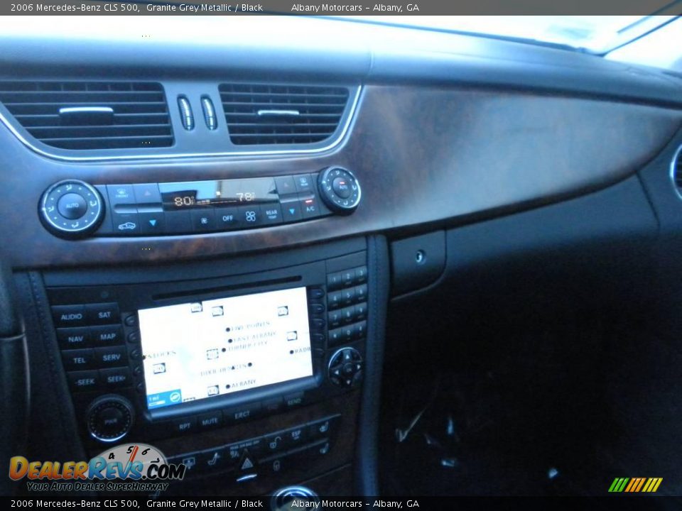 2006 Mercedes-Benz CLS 500 Granite Grey Metallic / Black Photo #21
