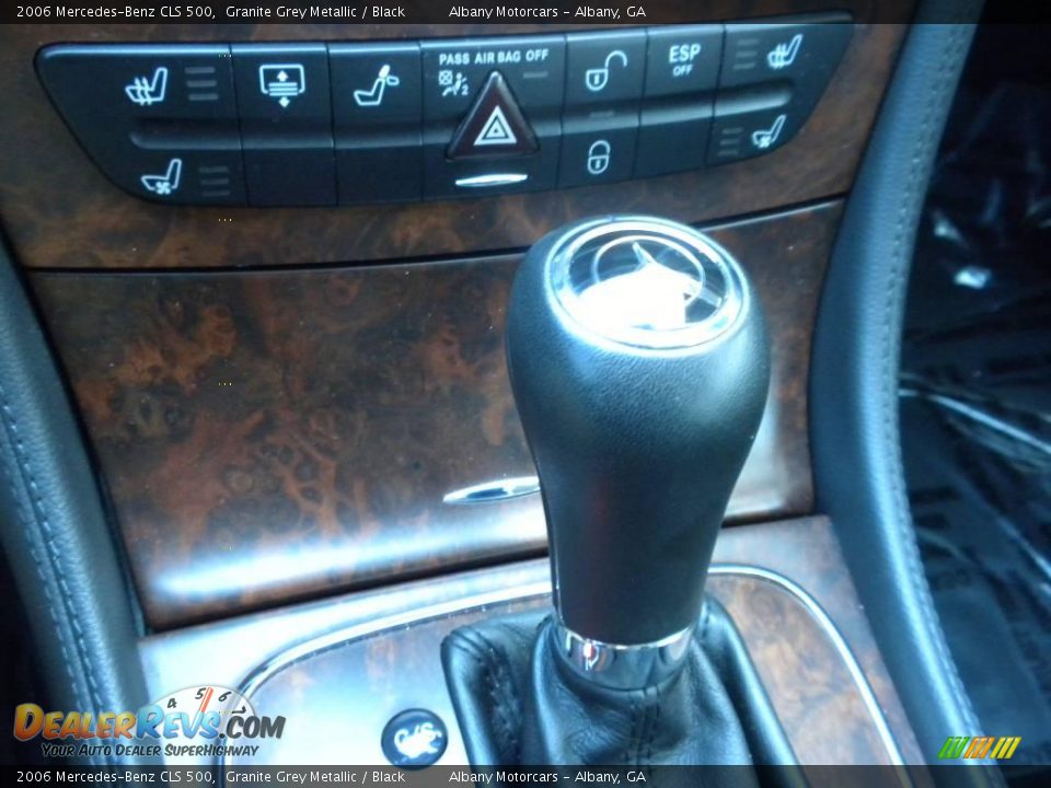 2006 Mercedes-Benz CLS 500 Granite Grey Metallic / Black Photo #23