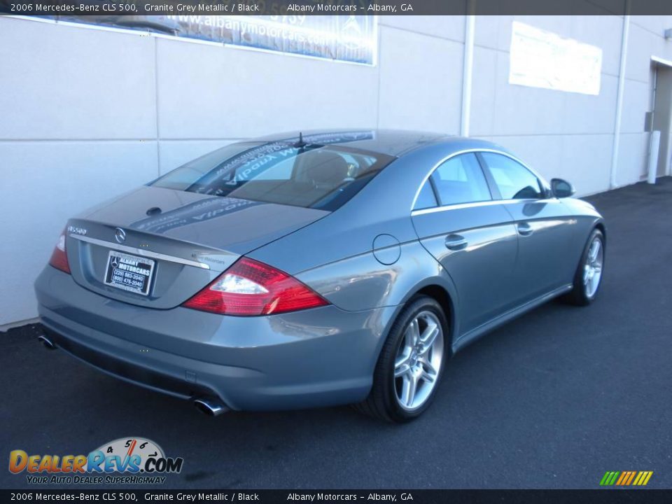 2006 Mercedes-Benz CLS 500 Granite Grey Metallic / Black Photo #24