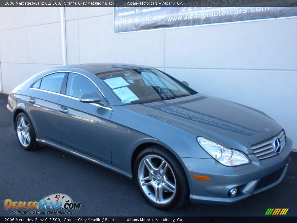 2006 Mercedes-Benz CLS 500 Granite Grey Metallic / Black Photo #26