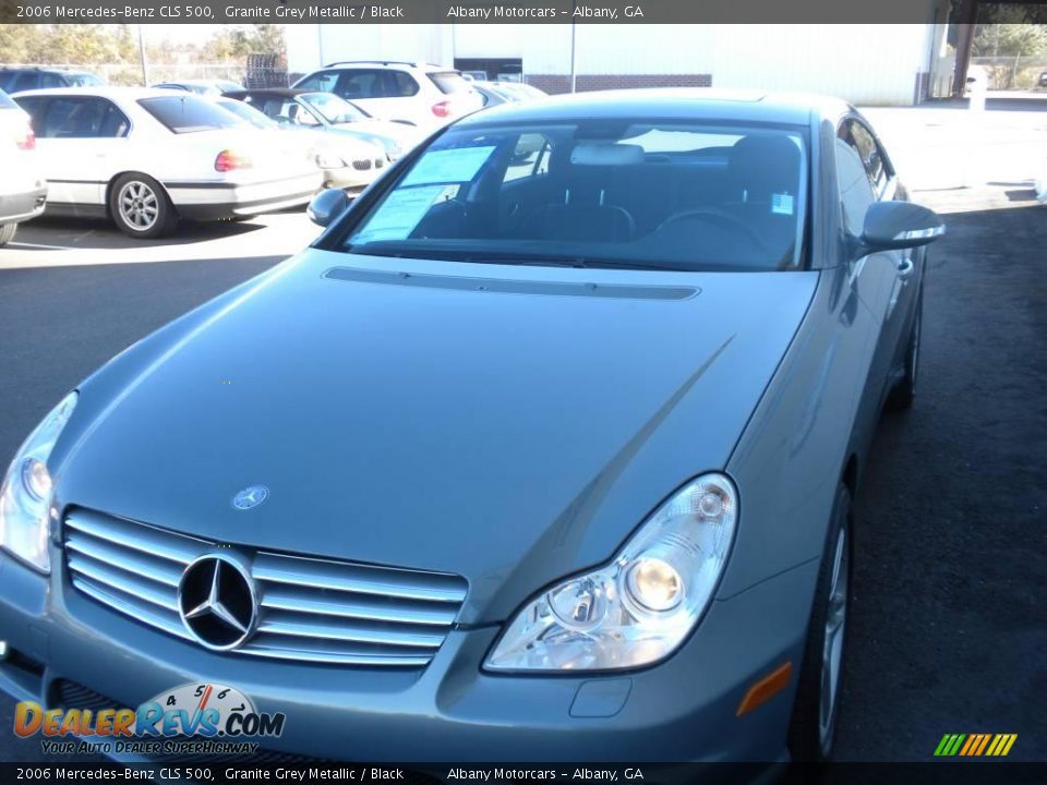 2006 Mercedes-Benz CLS 500 Granite Grey Metallic / Black Photo #28