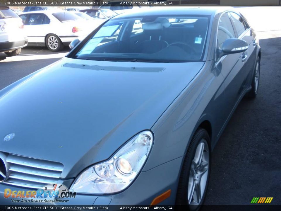 2006 Mercedes-Benz CLS 500 Granite Grey Metallic / Black Photo #29
