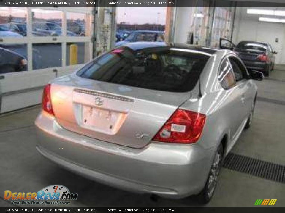 2006 Scion tC Classic Silver Metallic / Dark Charcoal Photo #2
