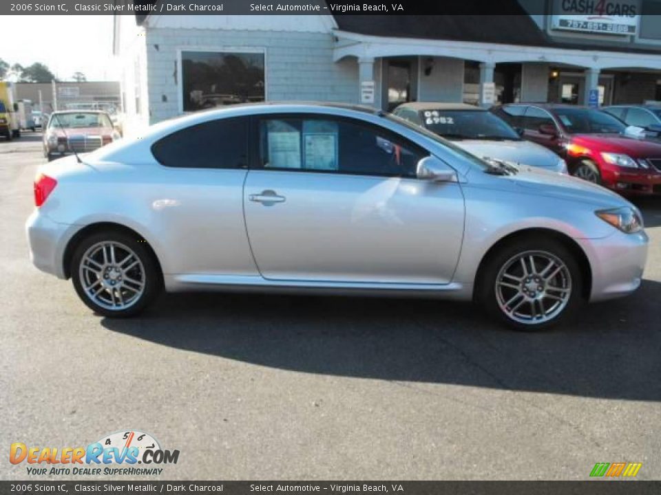 2006 Scion tC Classic Silver Metallic / Dark Charcoal Photo #4