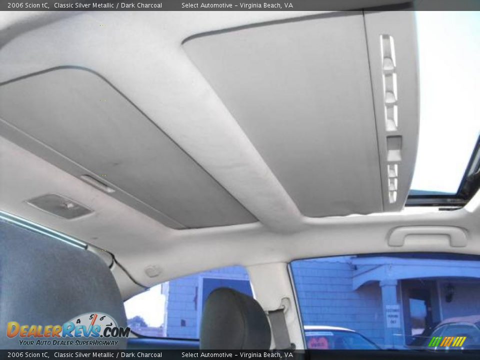 2006 Scion tC Classic Silver Metallic / Dark Charcoal Photo #8