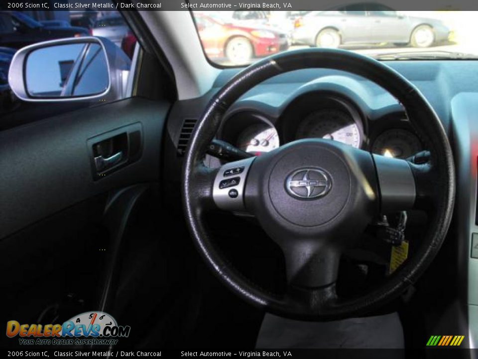 2006 Scion tC Classic Silver Metallic / Dark Charcoal Photo #13