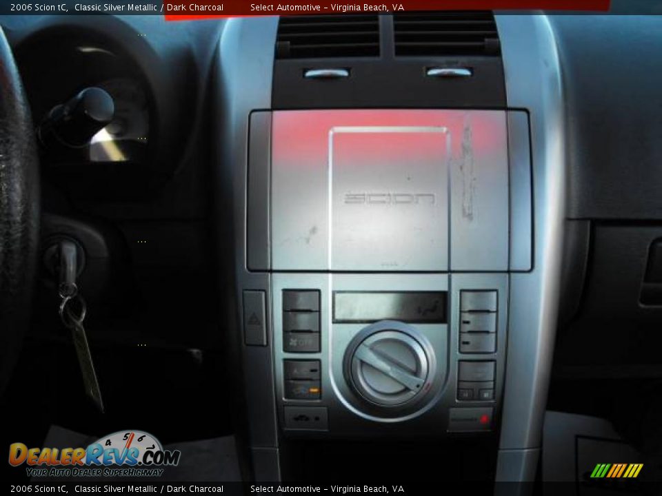 2006 Scion tC Classic Silver Metallic / Dark Charcoal Photo #14