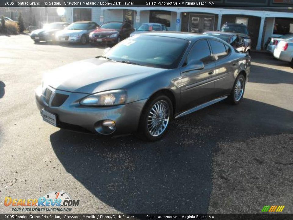 2005 Pontiac Grand Prix Sedan Graystone Metallic / Ebony/Dark Pewter Photo #1