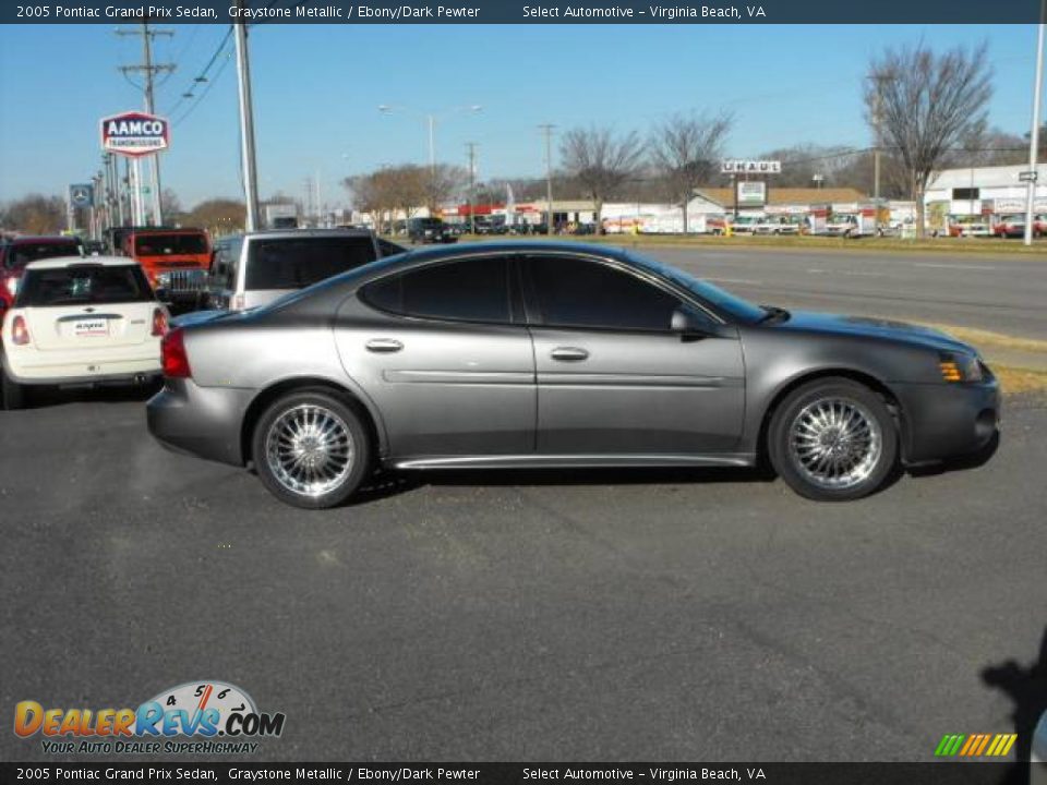 2005 Pontiac Grand Prix Sedan Graystone Metallic / Ebony/Dark Pewter Photo #4