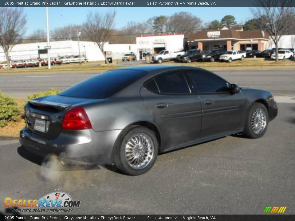 2005 Pontiac Grand Prix Sedan Graystone Metallic / Ebony/Dark Pewter Photo #5