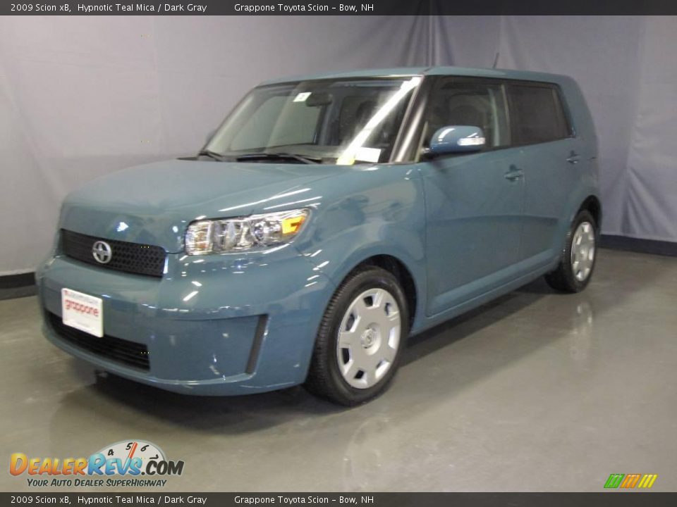 2009 Scion xB Hypnotic Teal Mica / Dark Gray Photo #1