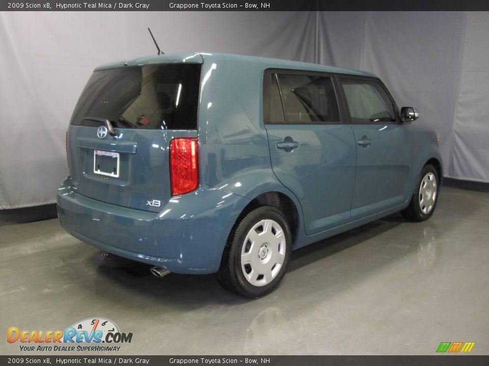 2009 Scion xB Hypnotic Teal Mica / Dark Gray Photo #3