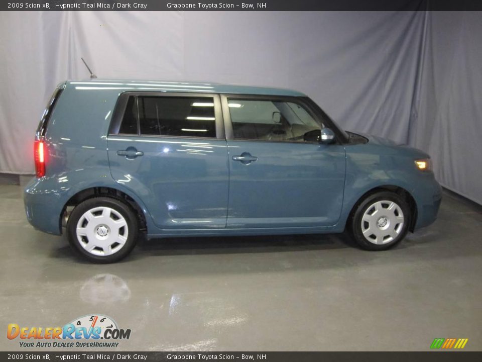 2009 Scion xB Hypnotic Teal Mica / Dark Gray Photo #4