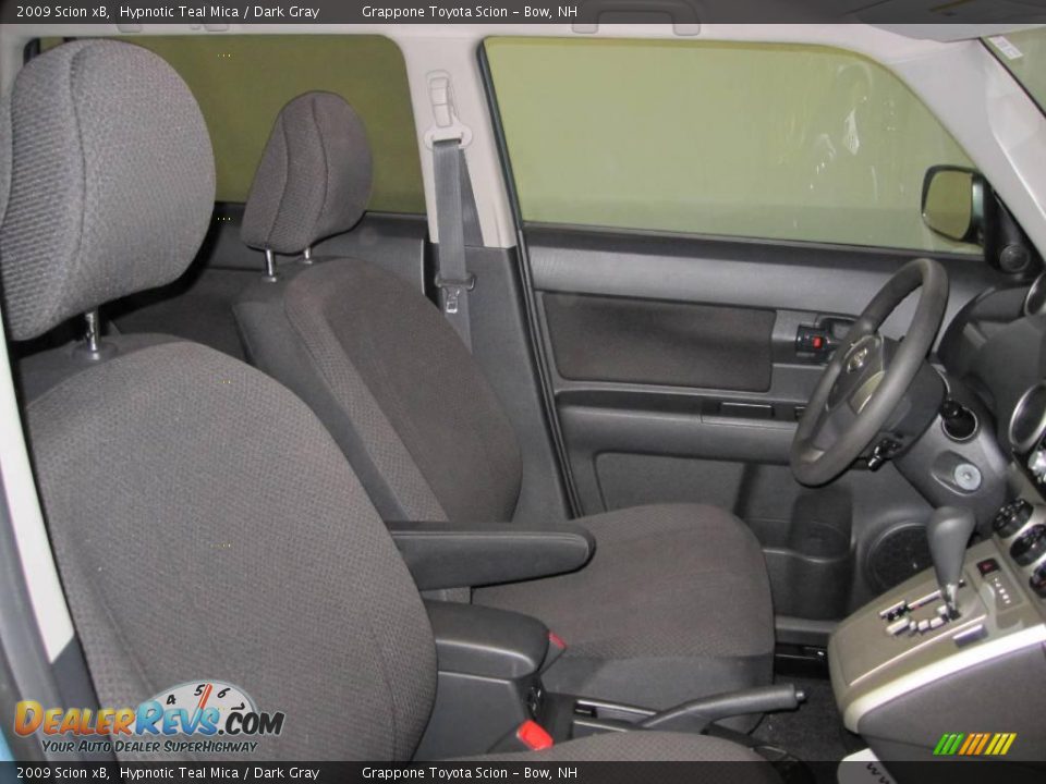 2009 Scion xB Hypnotic Teal Mica / Dark Gray Photo #7