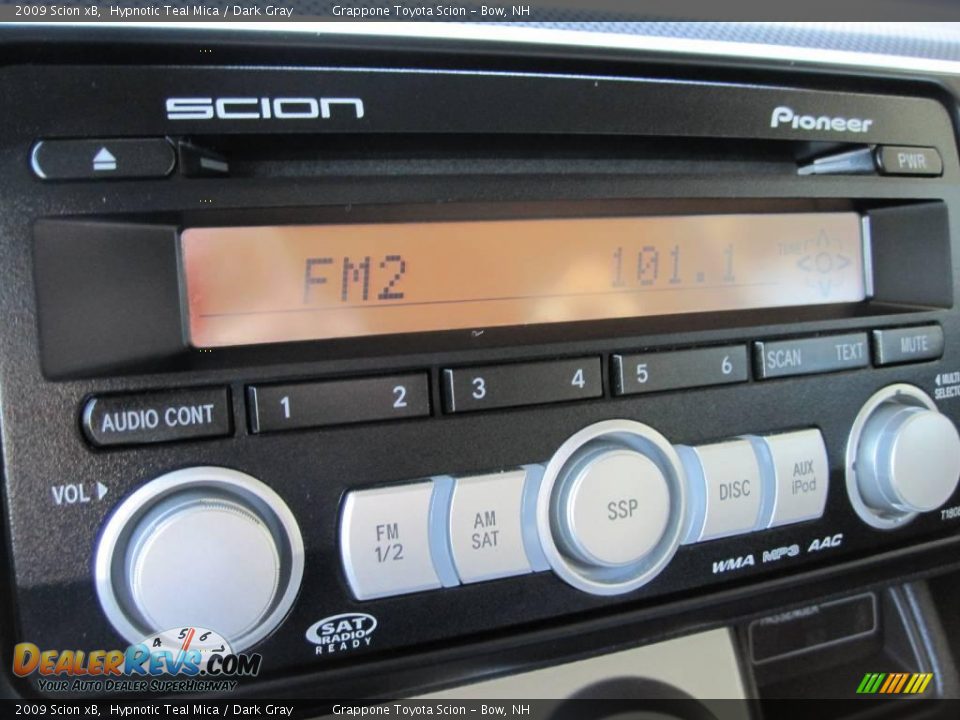 2009 Scion xB Hypnotic Teal Mica / Dark Gray Photo #10