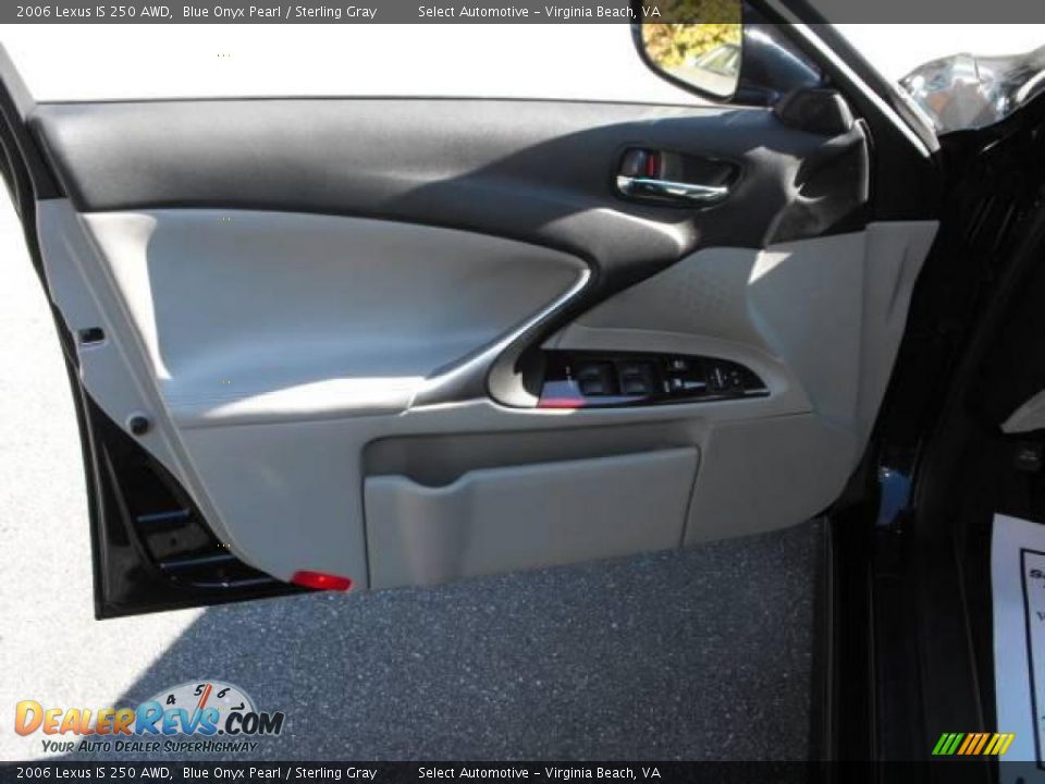 2006 Lexus IS 250 AWD Blue Onyx Pearl / Sterling Gray Photo #8