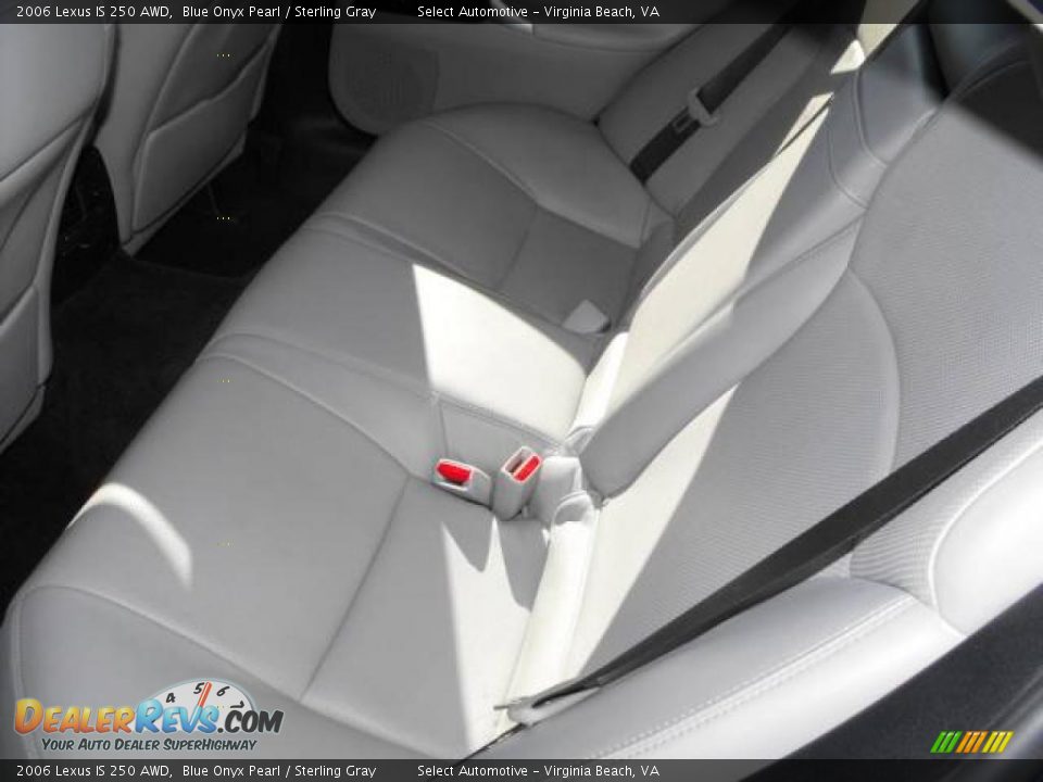2006 Lexus IS 250 AWD Blue Onyx Pearl / Sterling Gray Photo #16