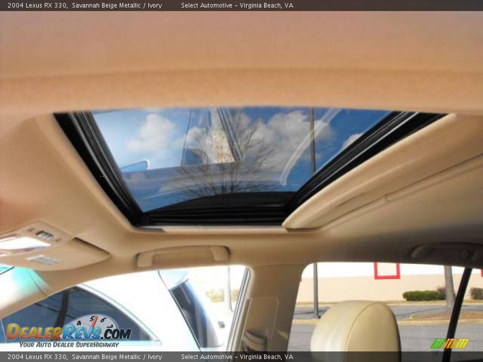 2004 Lexus RX 330 Savannah Beige Metallic / Ivory Photo #5