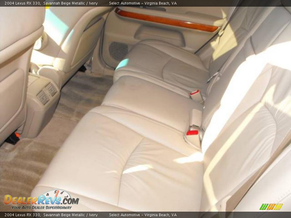 2004 Lexus RX 330 Savannah Beige Metallic / Ivory Photo #12