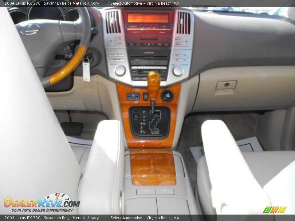 2004 Lexus RX 330 Savannah Beige Metallic / Ivory Photo #13