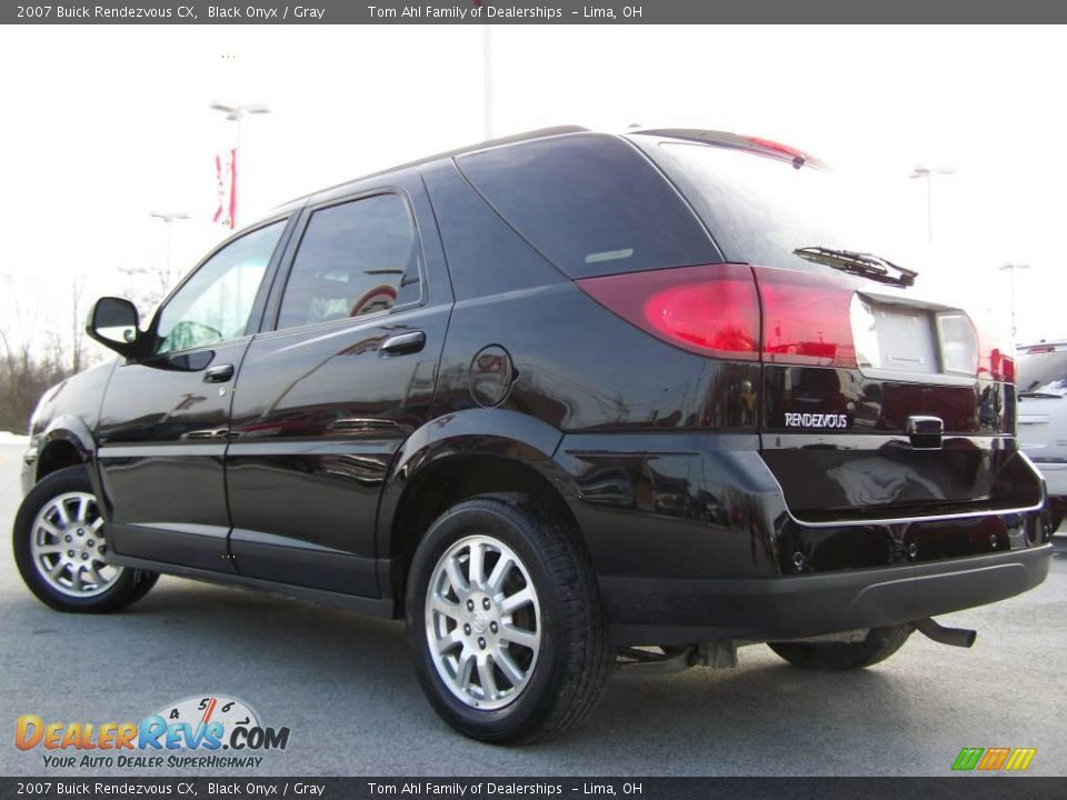 2007 Buick Rendezvous CX Black Onyx / Gray Photo #4