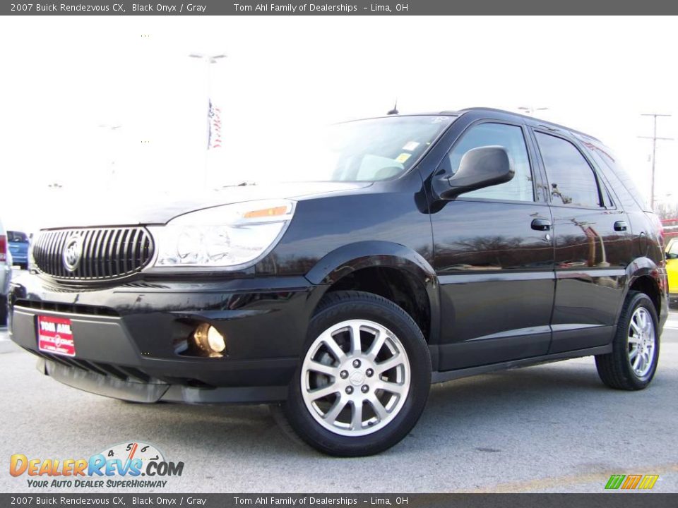 2007 Buick Rendezvous CX Black Onyx / Gray Photo #5