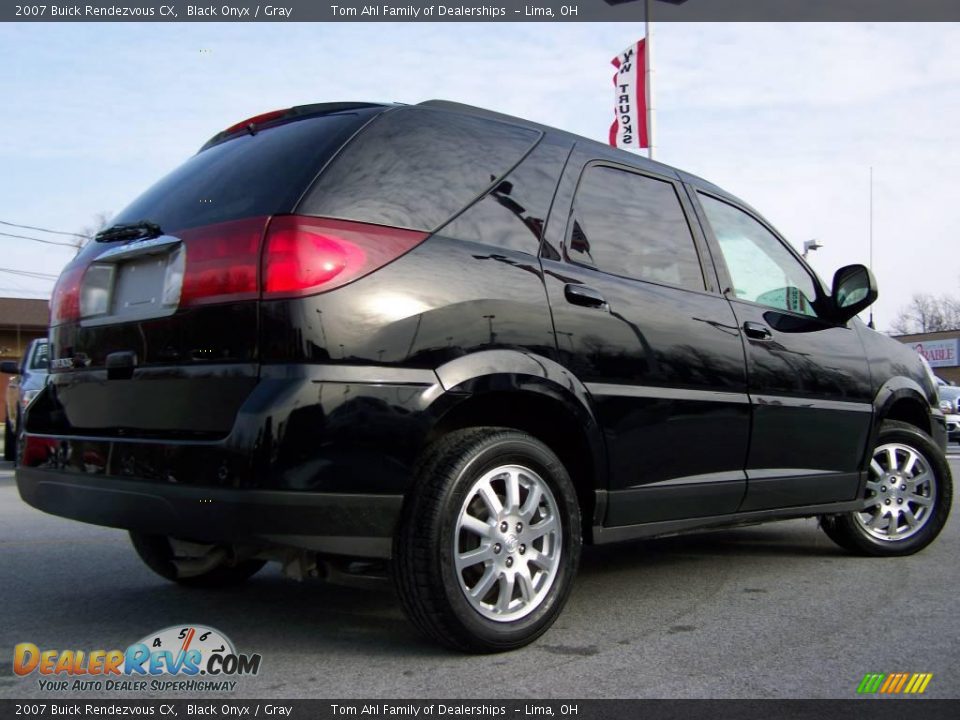 2007 Buick Rendezvous CX Black Onyx / Gray Photo #7