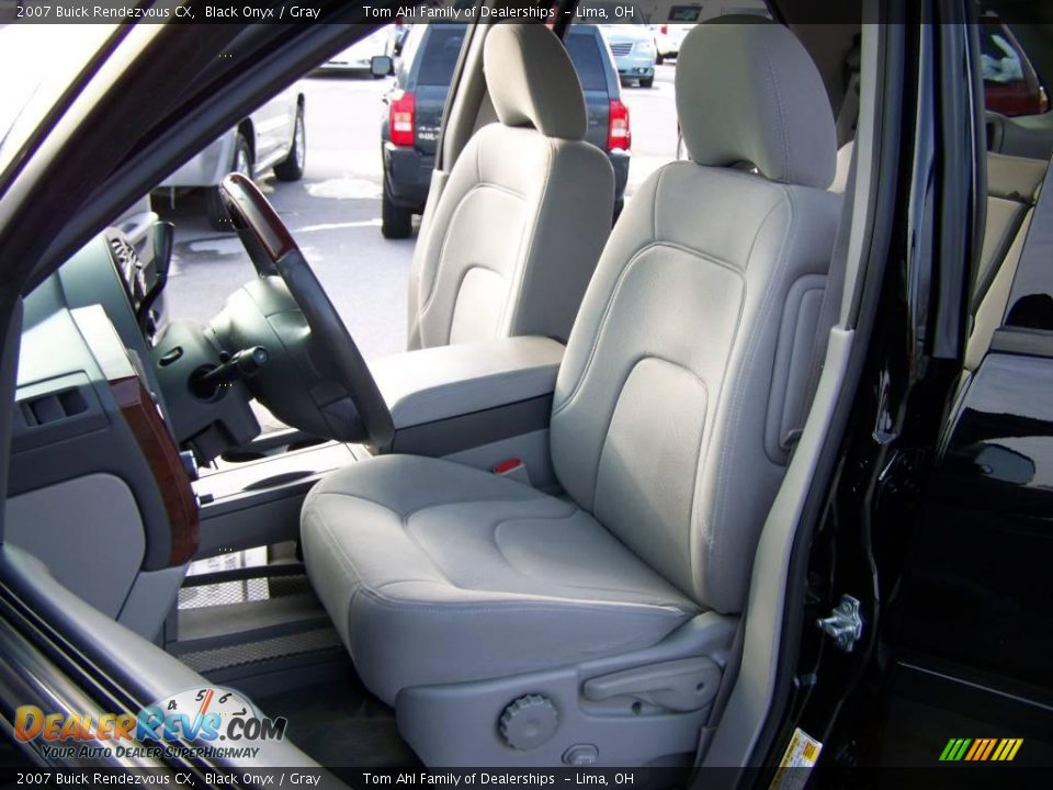2007 Buick Rendezvous CX Black Onyx / Gray Photo #9