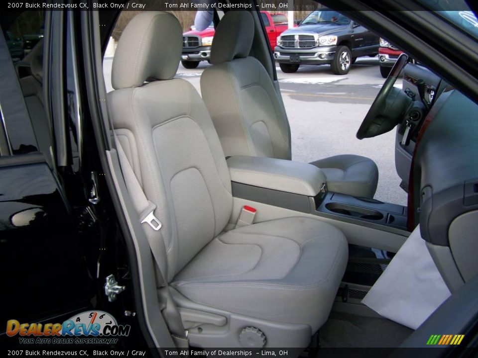 2007 Buick Rendezvous CX Black Onyx / Gray Photo #14