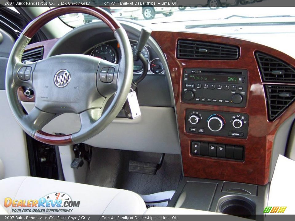 2007 Buick Rendezvous CX Black Onyx / Gray Photo #16