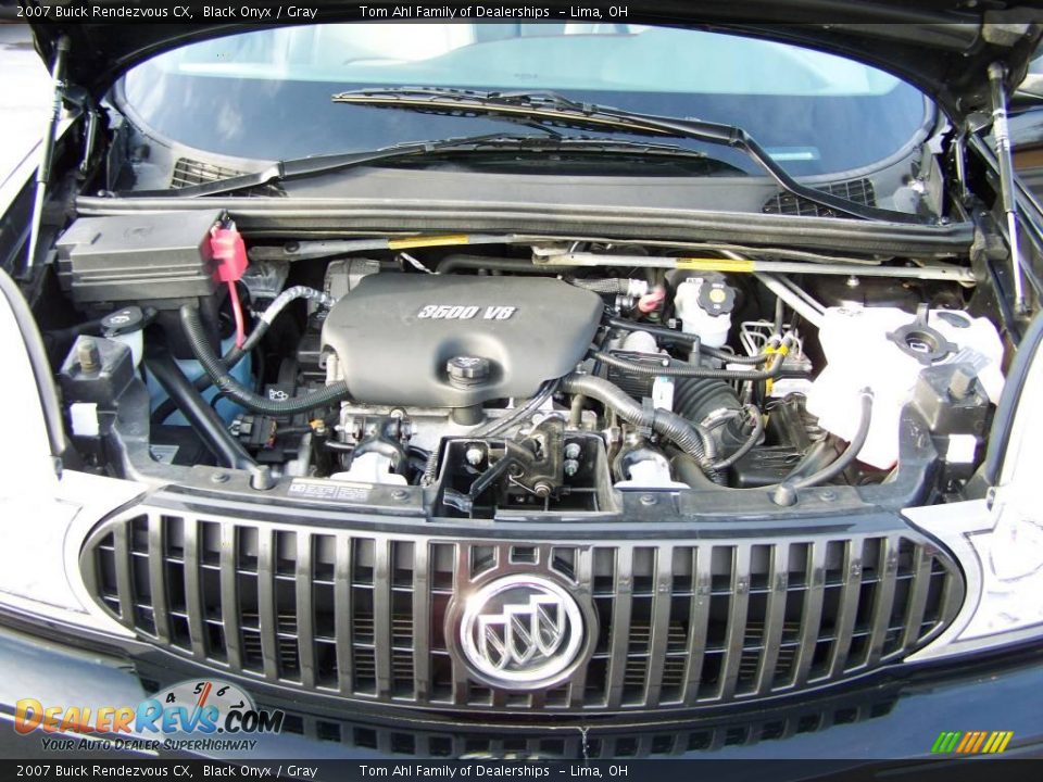 2007 Buick Rendezvous CX Black Onyx / Gray Photo #18