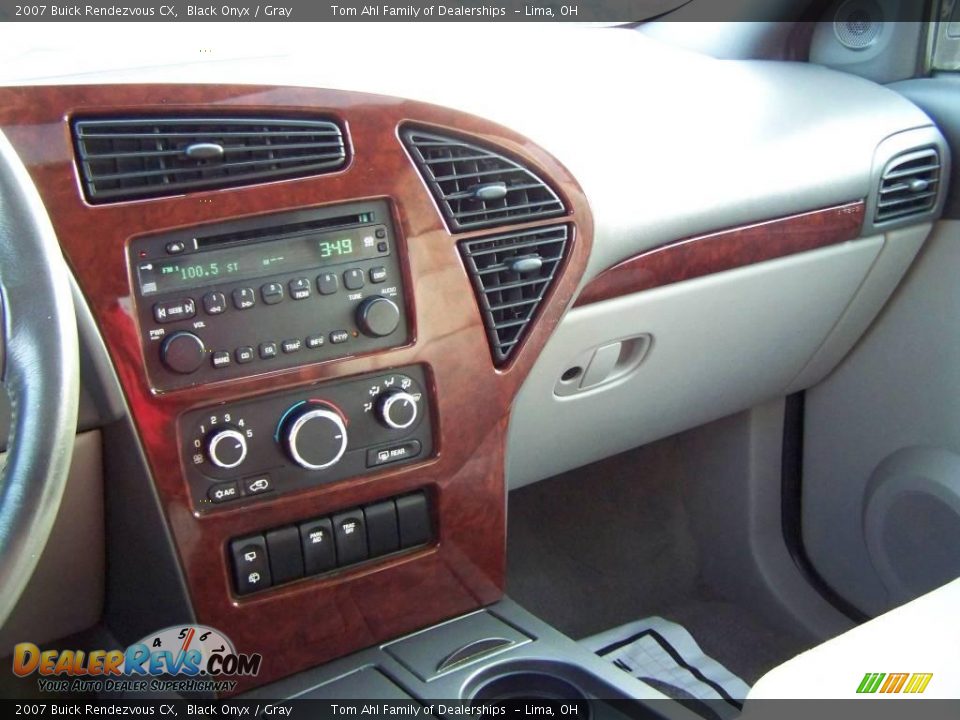 2007 Buick Rendezvous CX Black Onyx / Gray Photo #21