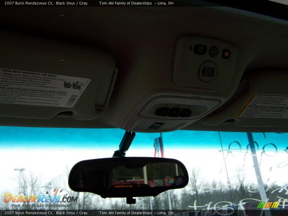 2007 Buick Rendezvous CX Black Onyx / Gray Photo #22