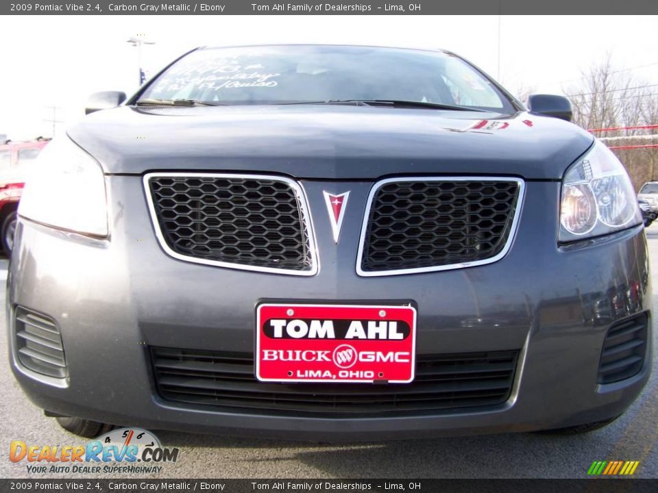 2009 Pontiac Vibe 2.4 Carbon Gray Metallic / Ebony Photo #2
