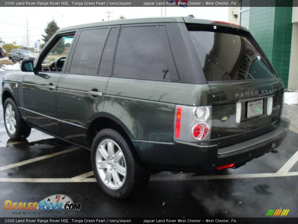 2006 Land Rover Range Rover HSE Tonga Green Pearl / Ivory/Aspen Photo