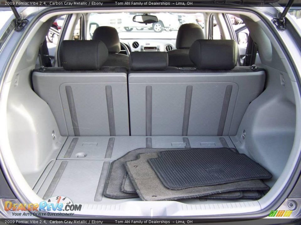 2009 Pontiac Vibe 2.4 Carbon Gray Metallic / Ebony Photo #11