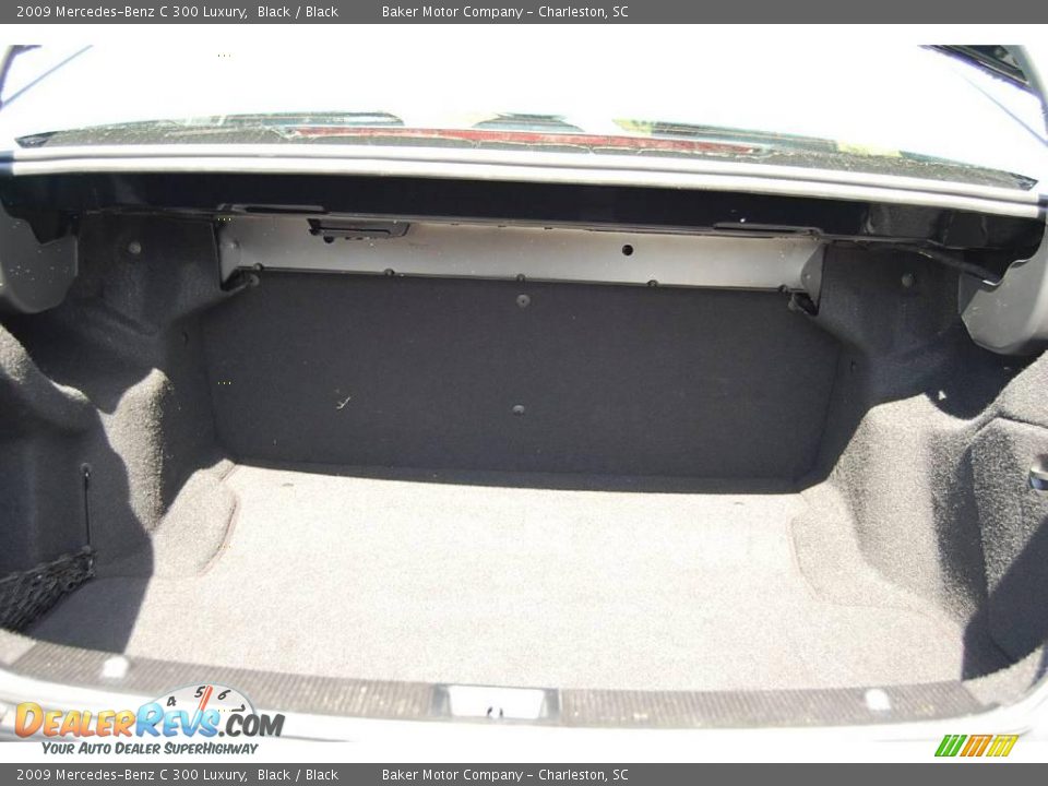 2009 Mercedes-Benz C 300 Luxury Black / Black Photo #9