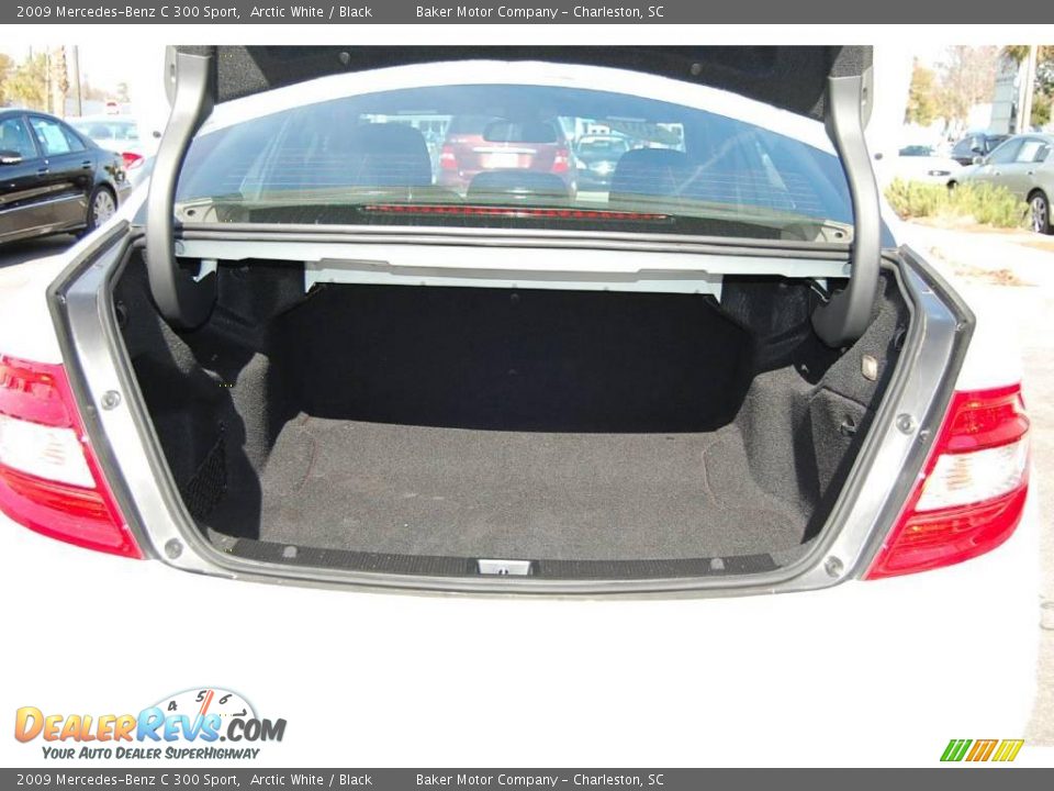 2009 Mercedes-Benz C 300 Sport Arctic White / Black Photo #9