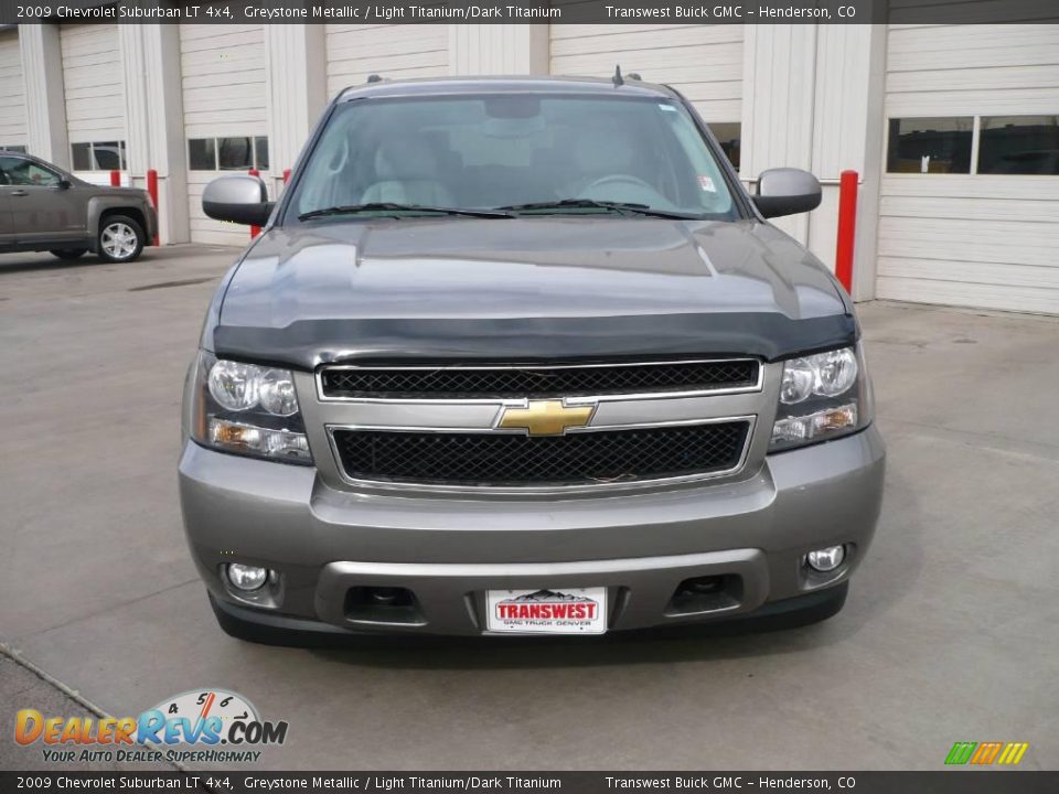 2009 Chevrolet Suburban LT 4x4 Greystone Metallic / Light Titanium/Dark Titanium Photo #2