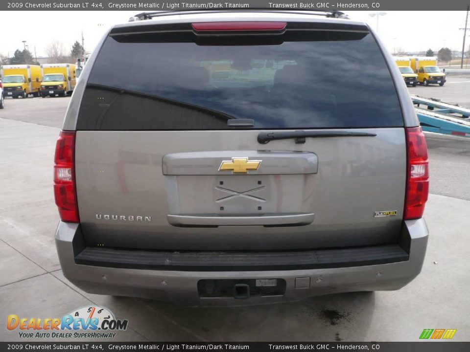 2009 Chevrolet Suburban LT 4x4 Greystone Metallic / Light Titanium/Dark Titanium Photo #5