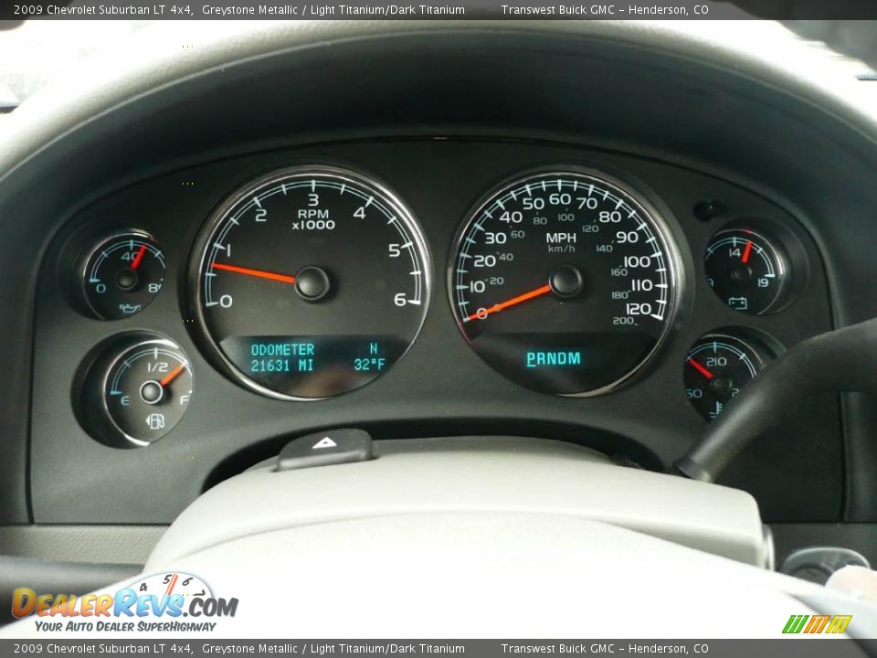 2009 Chevrolet Suburban LT 4x4 Greystone Metallic / Light Titanium/Dark Titanium Photo #23