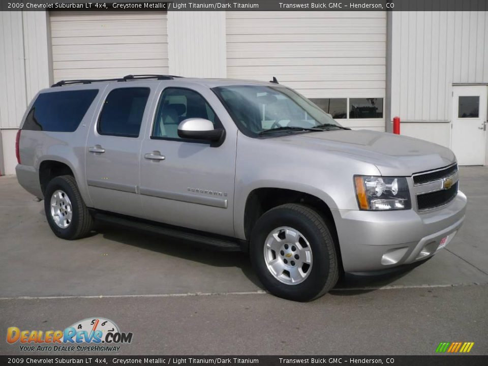 2009 Chevrolet Suburban LT 4x4 Greystone Metallic / Light Titanium/Dark Titanium Photo #1