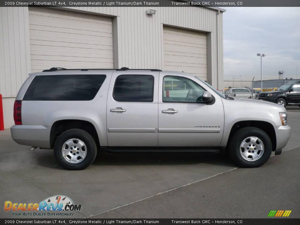 2009 Chevrolet Suburban LT 4x4 Greystone Metallic / Light Titanium/Dark Titanium Photo #6