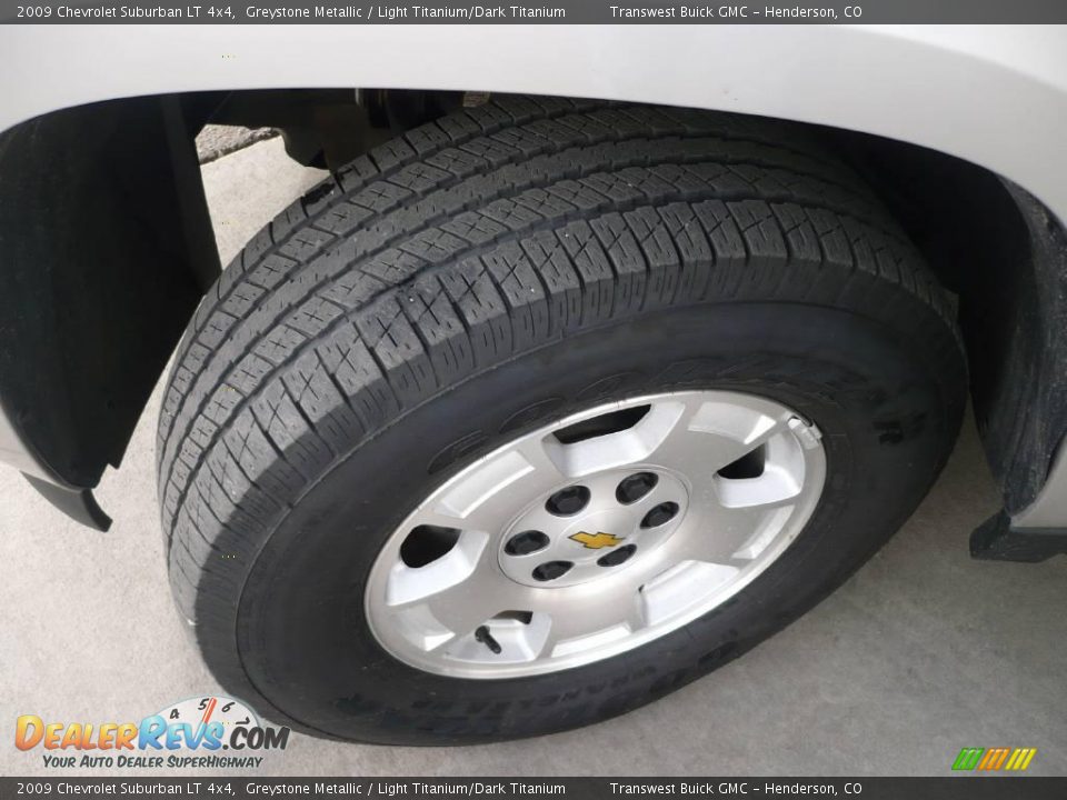 2009 Chevrolet Suburban LT 4x4 Greystone Metallic / Light Titanium/Dark Titanium Photo #7