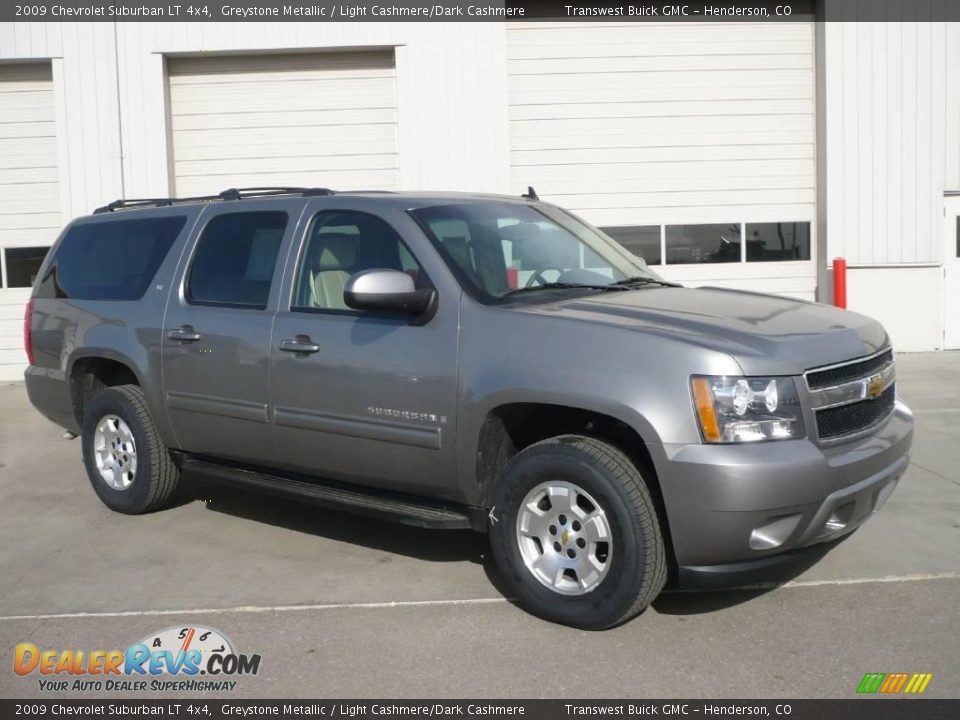 2009 Chevrolet Suburban LT 4x4 Greystone Metallic / Light Cashmere/Dark Cashmere Photo #1